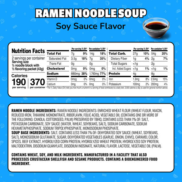 Maruchan Ramen Noodle Soup Oriental Flavor