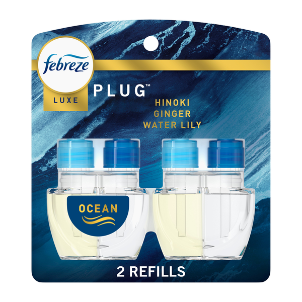 Febreze Plug In Air Freshener Scented Oil Refill Ocean