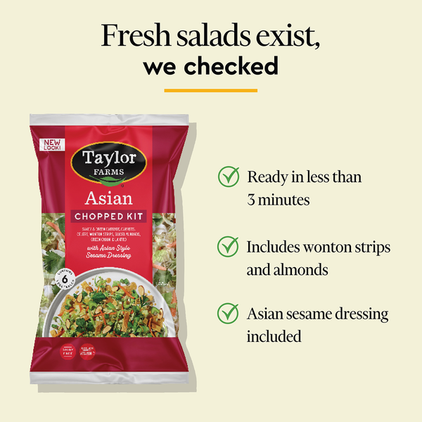 Taylor Farms Asian Chopped Salad Kit