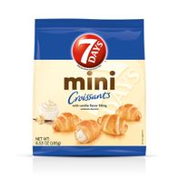 7DAYS Mini Croissants with Vanilla Flavor Filling️
