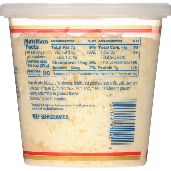 BelGioioso Cheese, Mozzarella Parmesan