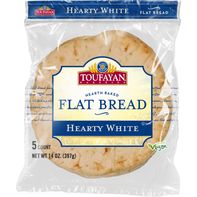 Toufayan Bakeries Flat Bread, Hearty White️
