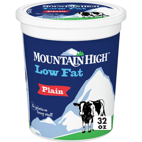 Mountain High Yoghurt Low Fat Plain Yogurt