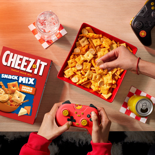 Cheez-It Double Cheese Snack Mix, Lunch Snacks, 9.75 oz