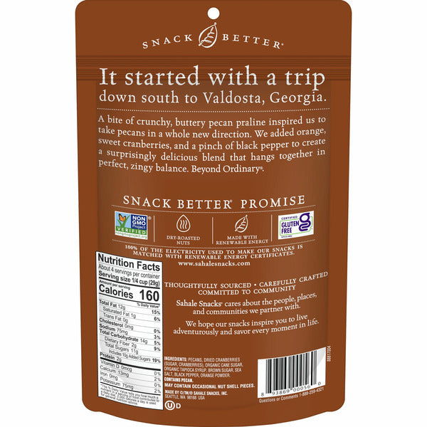 Sahale Snacks Glazed Mix, Valdosta Pecans