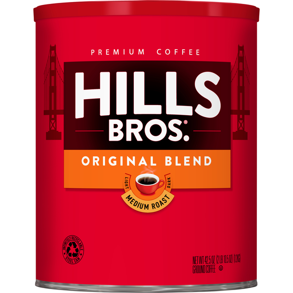 Hills Bros. Coffee, Ground, Medium Roast, Original Blend