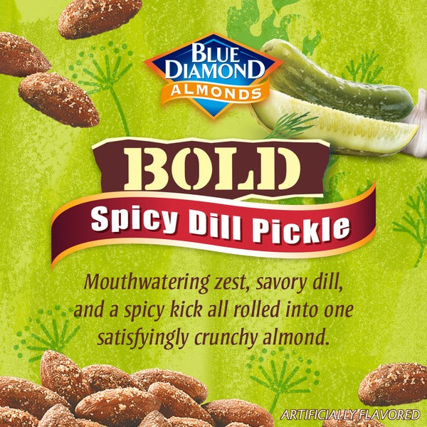 Blue Diamond BOLD Almonds, Spicy Dill Pickle
