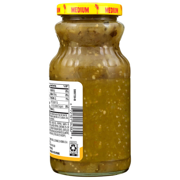 LA VICTORIA Thick & Chunky Verde MED Salsa, 15.5 OZ