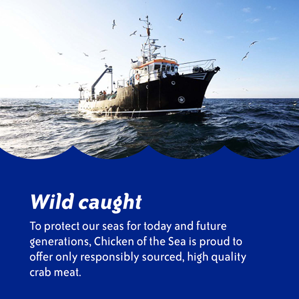 Chicken of the Sea Wild Caught White Crab Meat