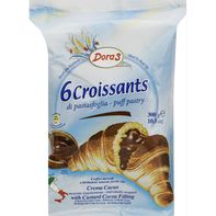 Dora 3 Croissants, Crema Cacao️