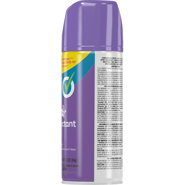 Simply Done Disinfectant Spray, Lavender Scent