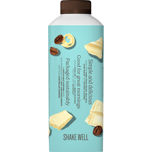Chobani Coffee Creamer, with Real Cream, White Chocolate Mocha