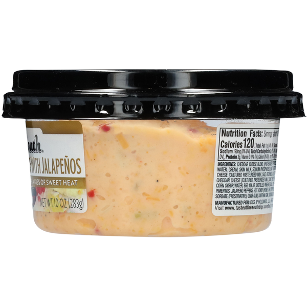 Taste of the South Hot Honey Pimento Cheese with Jalapenos