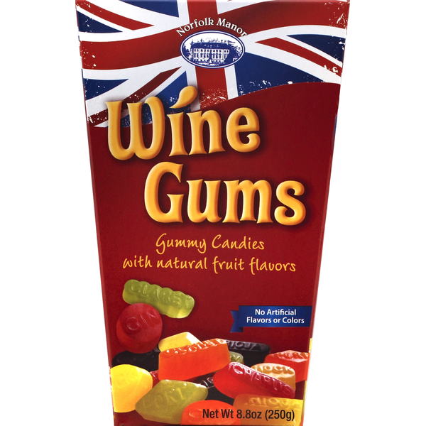 Norfolk Manor Gummy Candies, Wine Gums
