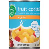 Food Club Fruit Cocktail In Peach & Pear Juice Fro...
️ DestGlow
