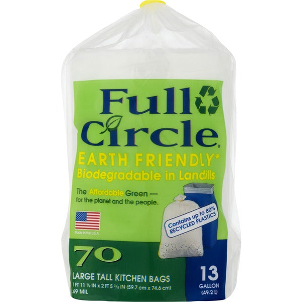 Full Circle Tall Kitchen Bags, Large
