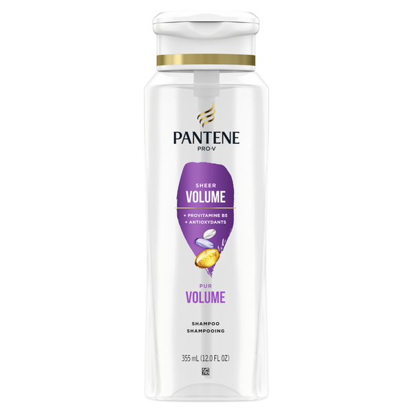 Pantene Shampoo for Fine or Thin Hair, Volumizing, Lightweight, Color Safe