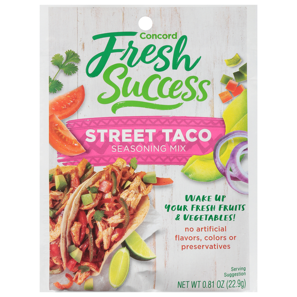 Concord Foods Seasoning Mix, Street Taco