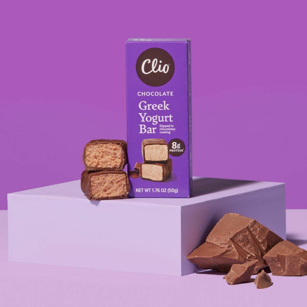 Clio Chocolate Greek Yogurt Bar