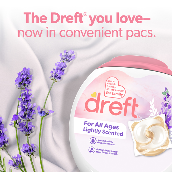 Dreft Laundry Detergent XL Pacs