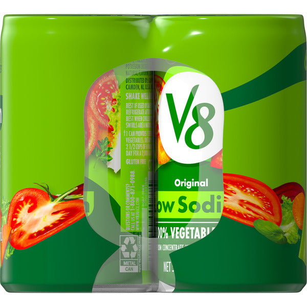 V8 Low Sodium Original 100% Vegetable Juice
