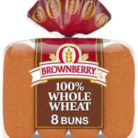 Brownberry 8 count, 100% Whole Wheat Hot Dog Buns️