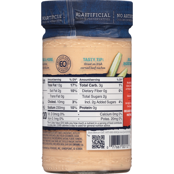 Litehouse Dressing & Dip, Thousand Island DestGlow