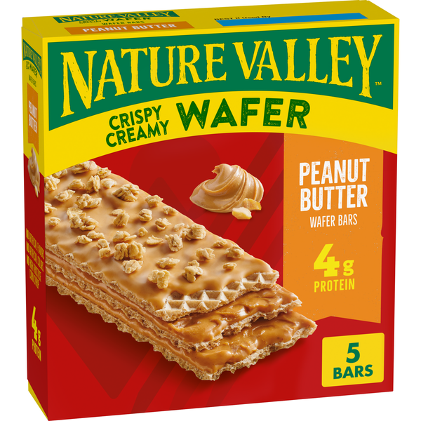 Nature Valley Peanut Butter Crispy Creamy Wafer Bars