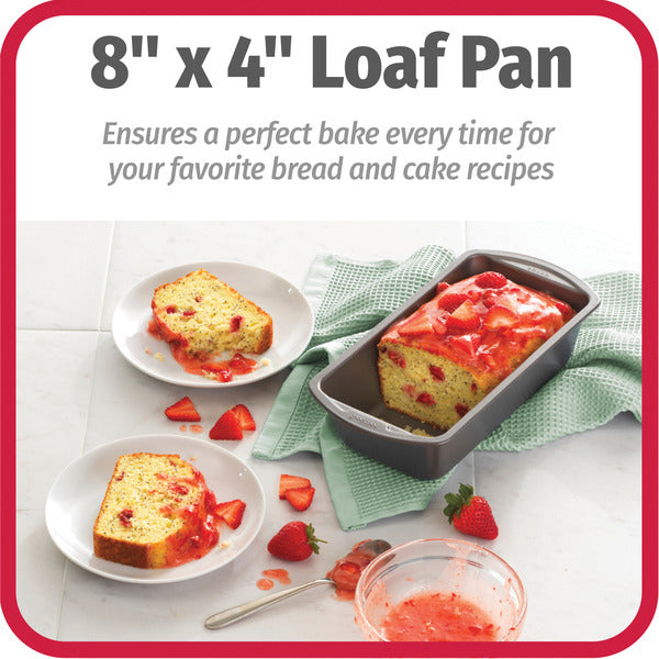 GoodCook Everyday Nonstick Steel Loaf Pan, 8x4