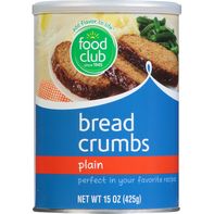 Food Club Bread Crumbs, Plain️