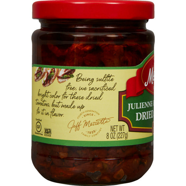 Mezzetta Julienne Cut Sun-Ripened Dried Tomatoes Sulfite Free