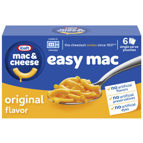Kraft Original Mac & Cheese Microwavable Dinner