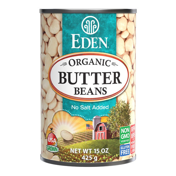 Eden Foods Butter Beans (Baby Lima), organic