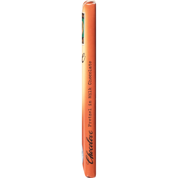 Chocolove Pretzel in Milk Chocolate, Gluten-Free, 33% Cocoa