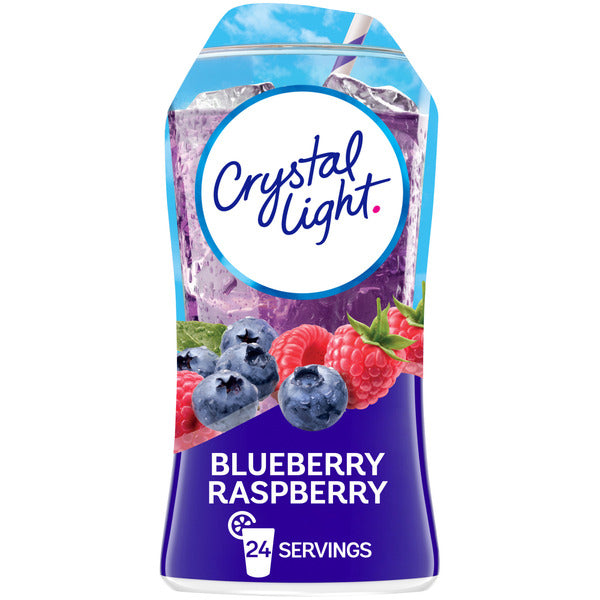 Crystal Light Blueberry Raspberry Naturally Flavored Drink Mix DestGlow