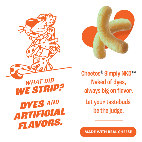 Cheetos Simply NKD Cheese Puffs Chips