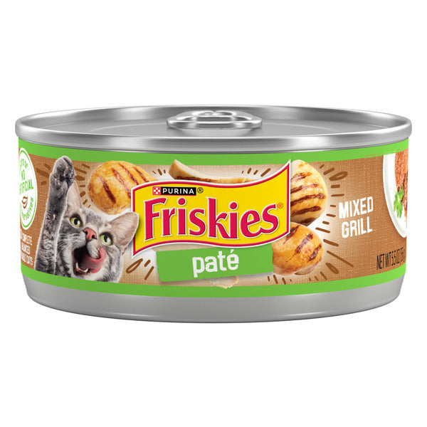 Purina Friskies Wet Cat Food, Pate Mixed Grill