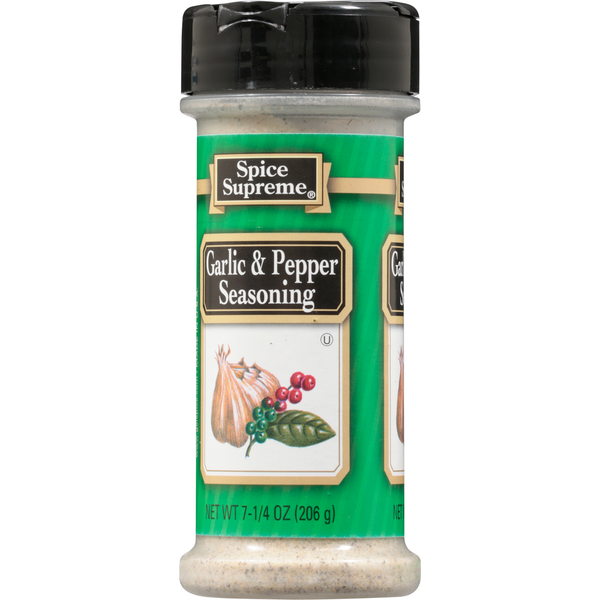 Spice Supreme Garlic & Pepper Seasoning