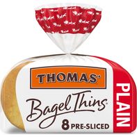 Thomas’ 8 count, Plain Bagel Thins️