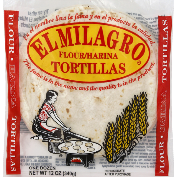 El Milagro Flour Tortillas