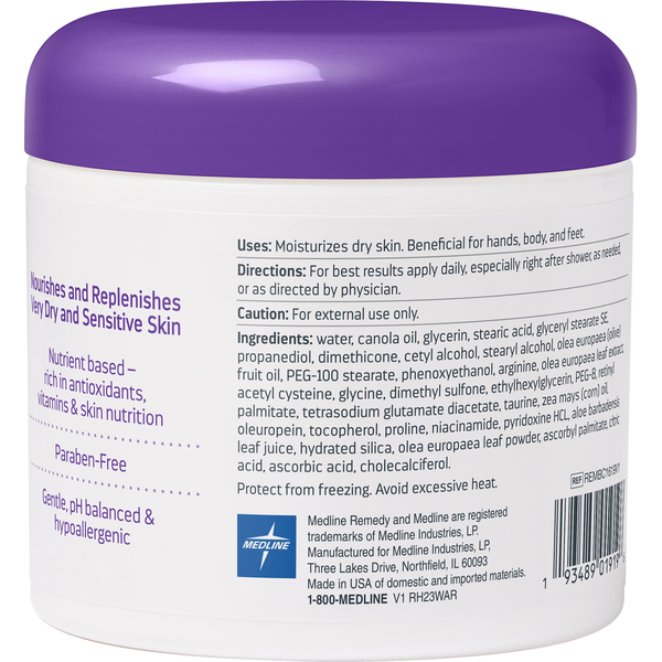 Medline Remedy Specialized Moisturizing Cream