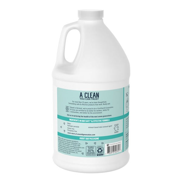 Seventh Generation Non Chlorine Bleach Free & Clear