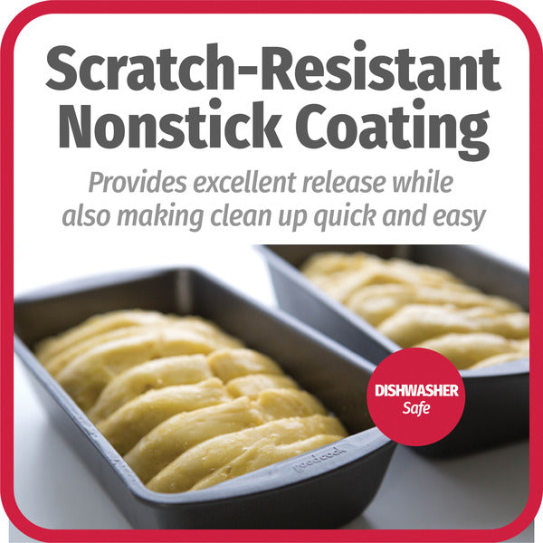 GoodCook Everyday Nonstick Steel Loaf Pan, 8x4