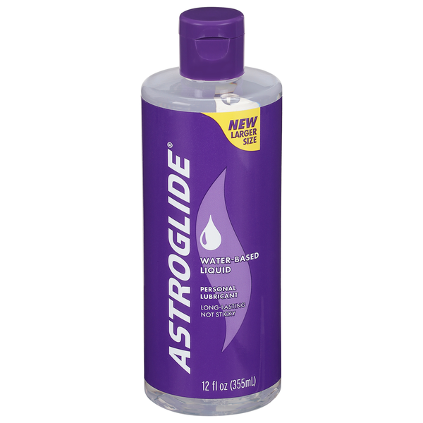 ASTROGLIDE Personal Lubricant, Water-Based Liquid, Larger Size