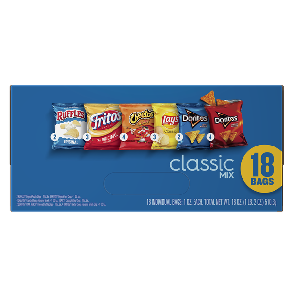 Frito Lay Snacks Classic Mix Variety