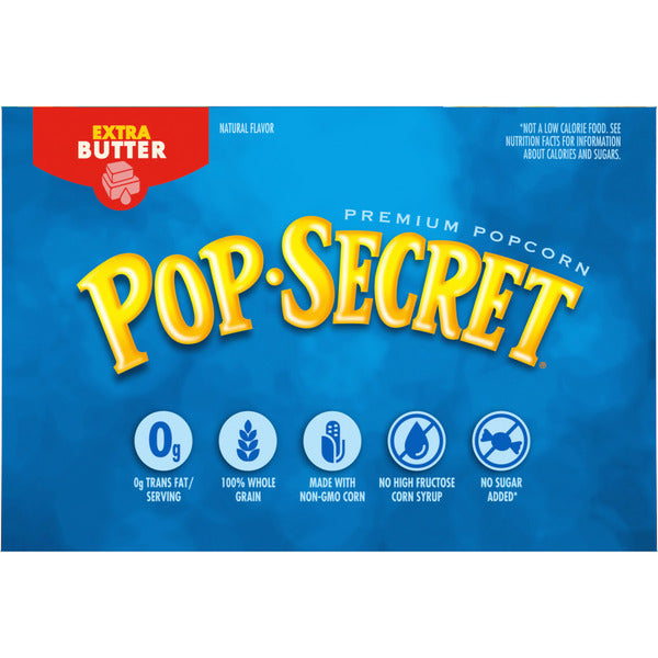 Pop Secret Extra Butter Microwave Popcorn