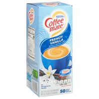 Coffee mate Coffee Creamer, French Vanilla, Single...
️