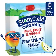 Stonyfield Organic Pear Spinach Mango Whole Milk Y...
️