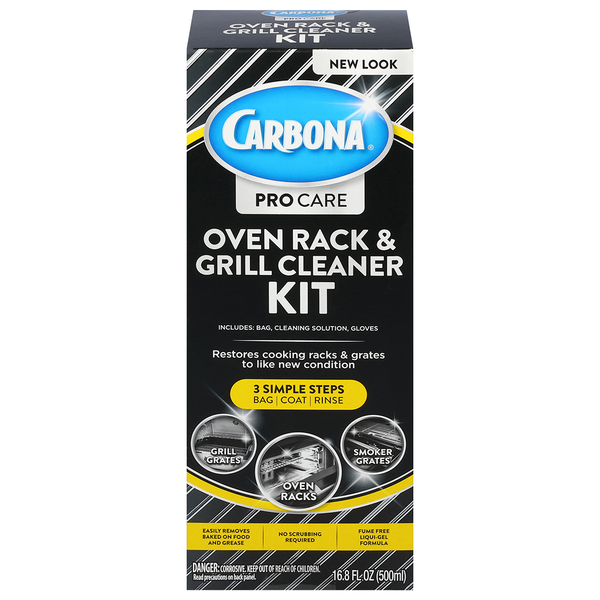Carbona 2 in 1 Oven Rack & Grill Cleaner