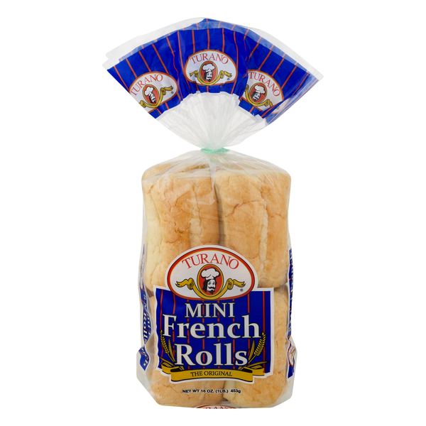 Turano Mini French Rolls Hinged